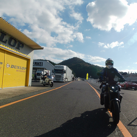 岡山国際サーキット　体験走行