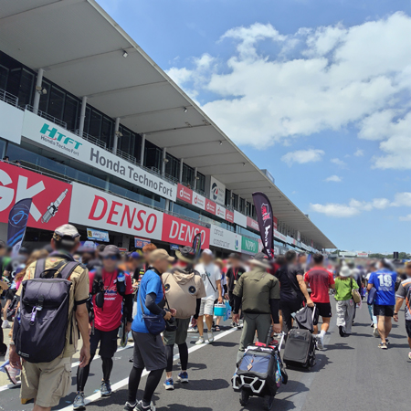 2025年　鈴鹿8耐　ピットウォーク